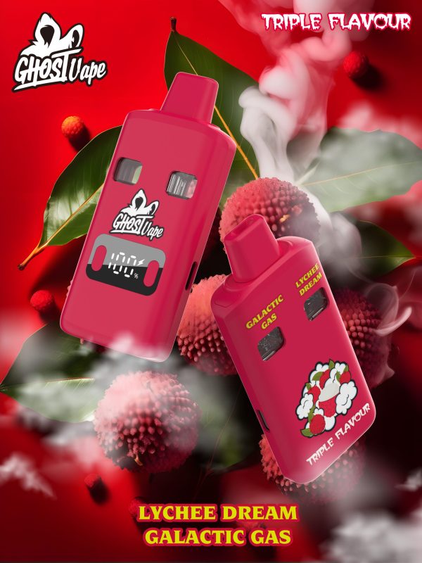 buy Ghost Vape - Lychee Dream / Galactic Gas - 2000mg (1g/1g) THC Disposable Vape online