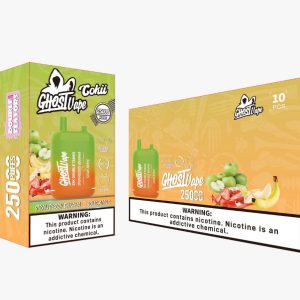 Ghost Vape - Strawberry Banana/Sour Apple - Nicotine Vape