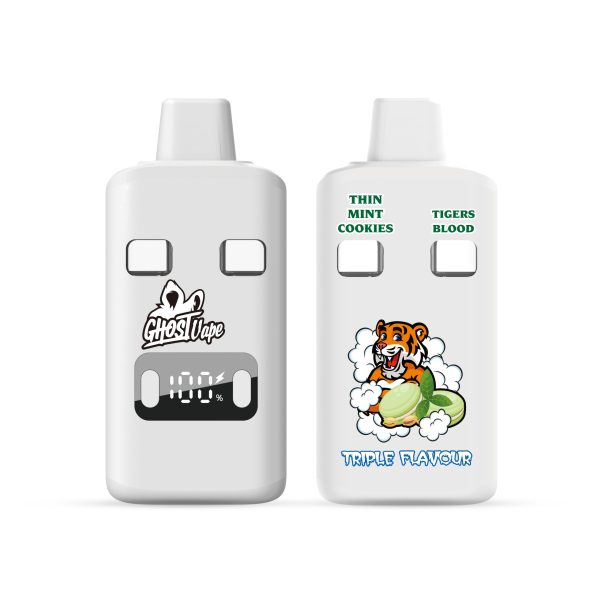 Ghost Vape - Thin Mint Cookies / Tigers Blood - 2000mg (1g/1g) THC Disposable Vape