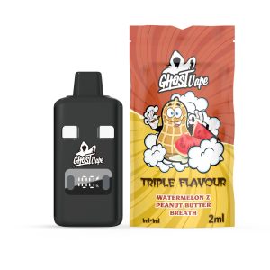 buy Ghost Vape - Watermelon Z / Peanut Butter Breath - 2000mg (1g/1g) THC Disposable Vape online
