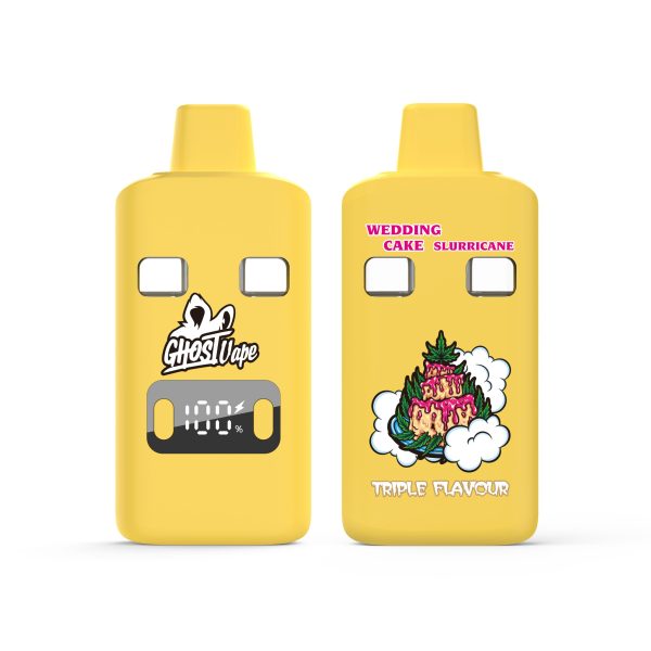 Ghost Vape - Wedding Cake / Slurricane - 2000mg (1g/1g) THC Disposable Vape