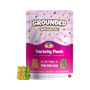 buy Grounded High Dose Bears - Variety Pack 500mg Gummies online