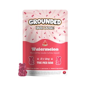 buy Grounded High Dose Bears - Watermelon 500mg Gummies online