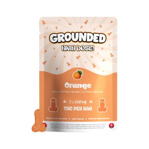 buy Grounded High Dose Cocks - Orange 1000mg Gummies online