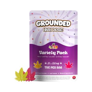 buy Grounded High Dose Leafs - Variety pack 1000mg Gummies online