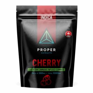 buy Proper Extracts Live Resin Cannabis Infused Gunmmies - Cherry 1080mg online