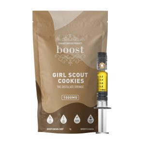 buy Boost THC Distillate Glass Syringe - Girl Scout Cookies 1000mg online