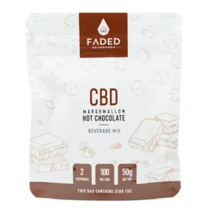 Faded CBD BEVERAGE MIX - Marshmallow Hot Chocolate 100mg