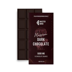 MasterMind Funghi Bar 5000mg – Dark Chocolate (Advanced Dose)