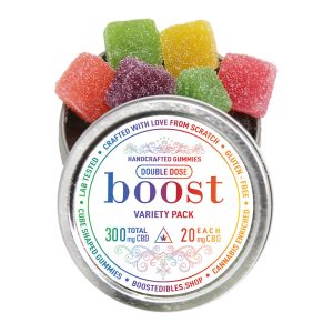 Boost CBD Variety Pack Gummies 300mg 5 Tins