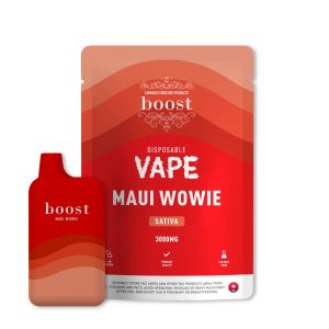 Boost Disposable THC Vape Cartridges – Maui Wowie 3g (5 Cartridges)