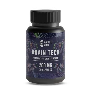 MasterMind Brain Tech 200mg   30 Capsules (6000mg Total)