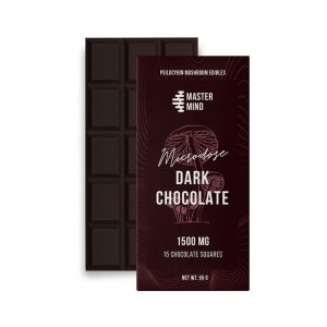 MasterMind Funghi Bar 1500mg Dark Chocolate Micro Dose