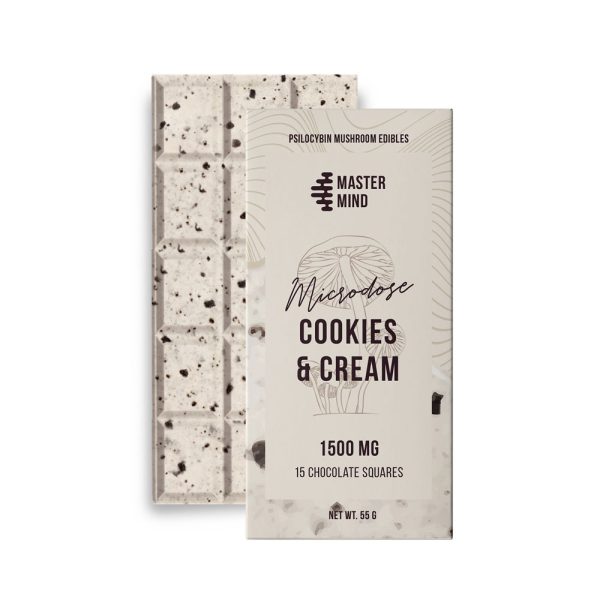 MasterMind Funghi Bar 3000mg Cookies Cream Moderate Dose