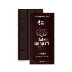 MasterMind Funghi Bar 3000mg Dark Chocolate Moderate Dose