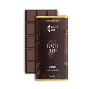 MasterMind Funghi Bar 3000mg Milk Chocolate Moderate Dose
