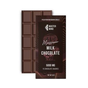 MasterMind Funghi Bar 5000mg Milk Chocolate Advanced Dose