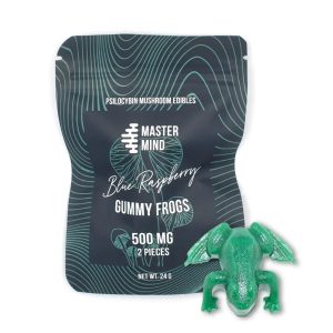 MasterMind Gummy Frogs Blue Raspberry 1000mg