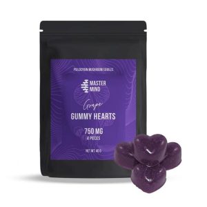 MasterMind Gummy Hearts Grape 3000mg