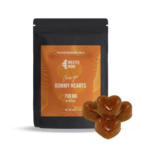 MasterMind Gummy Hearts Orange 3000mg