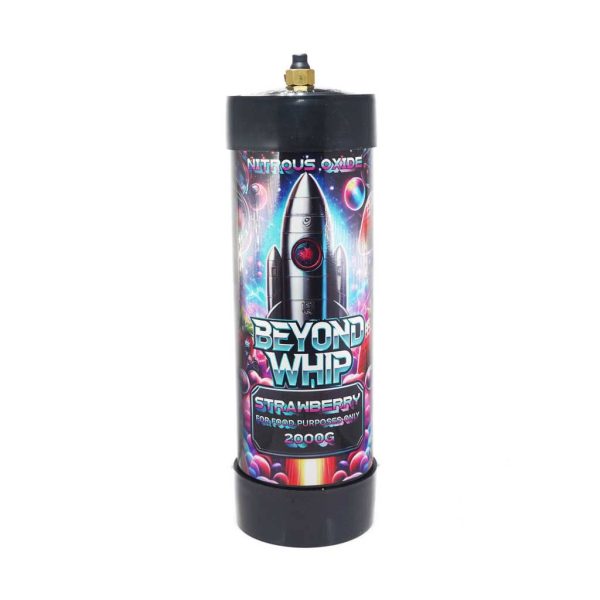 Beyond Whip – Premium 99.95% Pure N₂O Tank (3.3L / 2kg) – Strawberry