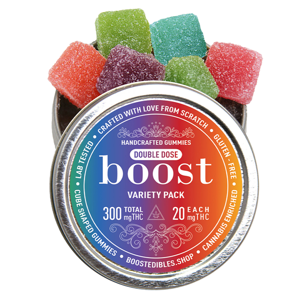 boost edibles banner