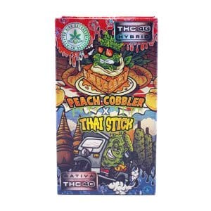 So High Extracts Dual Chamber Pen Peach Cobbler + Thai Stick ( Grams + Grams)