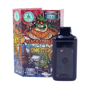 So High Extracts Dual Chamber Pen Peach Cobbler + Thai Stick ( Grams + Grams)