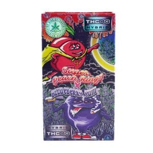 So High Extracts Dual Chamber Pen Super Peach Rings + Blueberry Yum ( Grams + Grams)