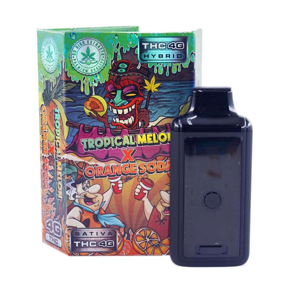 So High Extracts Dual Chamber Pen Tropical Melon + Orange Soda ( Grams + Grams) So High Extracts Dual Chamber Pen Tropical Melon + Orange Soda ( Grams + Grams)