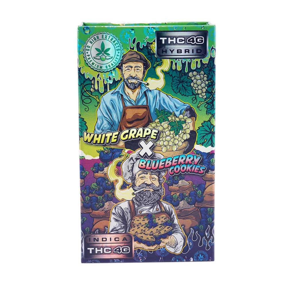 So High Extracts Dual Chamber Pen White Grape + Blueberry Cookies ( Grams + Grams) So High Extracts Dual Chamber Pen White Grape + Blueberry Cookies ( Grams + Grams)