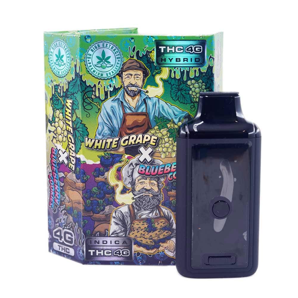 So High Extracts Dual Chamber Pen White Grape + Blueberry Cookies ( Grams + Grams) So High Extracts Dual Chamber Pen White Grape + Blueberry Cookies ( Grams + Grams)