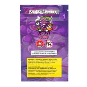 So High Extracts Premium Shatter g Grape Soda
