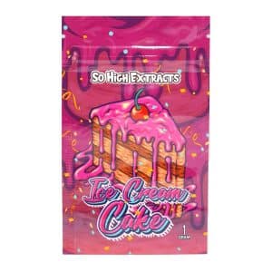 So High Extracts Premium Shatter g Ice Cream Cake