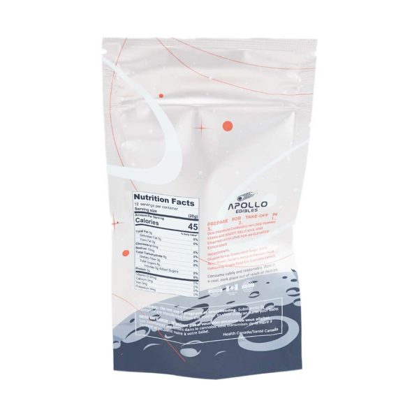 apollo edibles sour peach indica mg