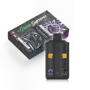 Green Supreme Dual Chamber Disposable Vape 6ml - Purple Punch & Death Tuna