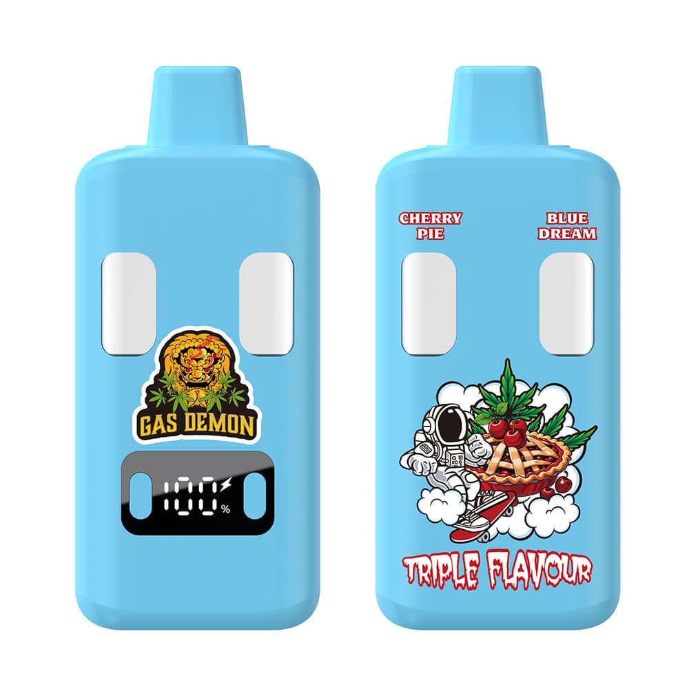 Gas Demon Cherry Pie Blue Dream mg (g g) THC Disposable Vape Gas Demon Cherry Pie Blue Dream mg (g g) THC Disposable Vape