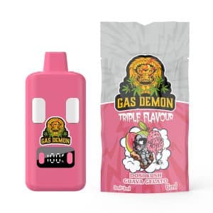 Gas Demon Dosi Kush Guava Gelato mg (g g) THC Disposable Vape