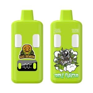 Gas Demon Kush Mint Green Crack mg (g g) THC Disposable Vape