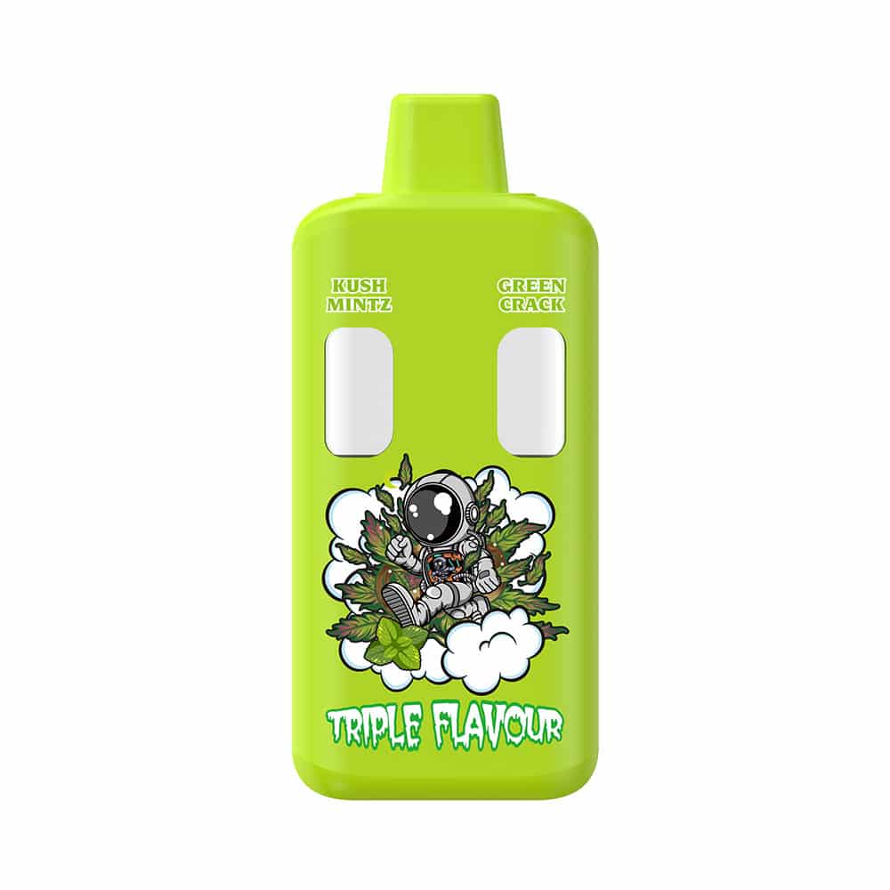 Gas Demon Kush Mint Green Crack mg (g g) THC Disposable Vape Gas Demon Kush Mint Green Crack mg (g g) THC Disposable Vape