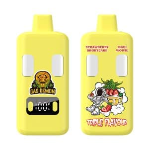 Gas Demon Strawberry Shortcake Maui Wowie mg (g g) THC Disposable Vape
