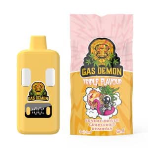 Gas Demon Sundae Driver Grapefruit Romulan mg (g g) THC Disposable Vape