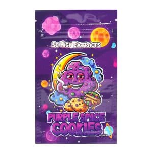 So High Extracts Premium Shatter g Purple Space Cookies
