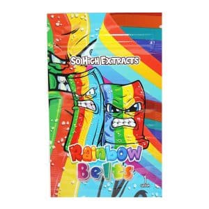 So High Extracts Premium Shatter g Rainbow Belts