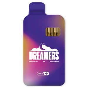 Dreamers Blueberry Kush & Death Bubba g Disposable Dual Vape