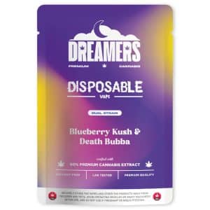 Dreamers Blueberry Kush & Death Bubba g Disposable Dual Vape