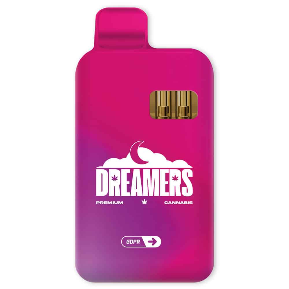 Dreamers Cotton Candy & Grand Daddy g Disposable Dual Vape Dreamers Cotton Candy & Grand Daddy g Disposable Dual Vape