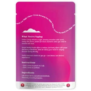 Dreamers Cotton Candy & Grand Daddy g Disposable Dual Vape