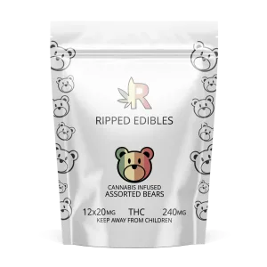 Ripped Edibles Assorted Bears mg THC