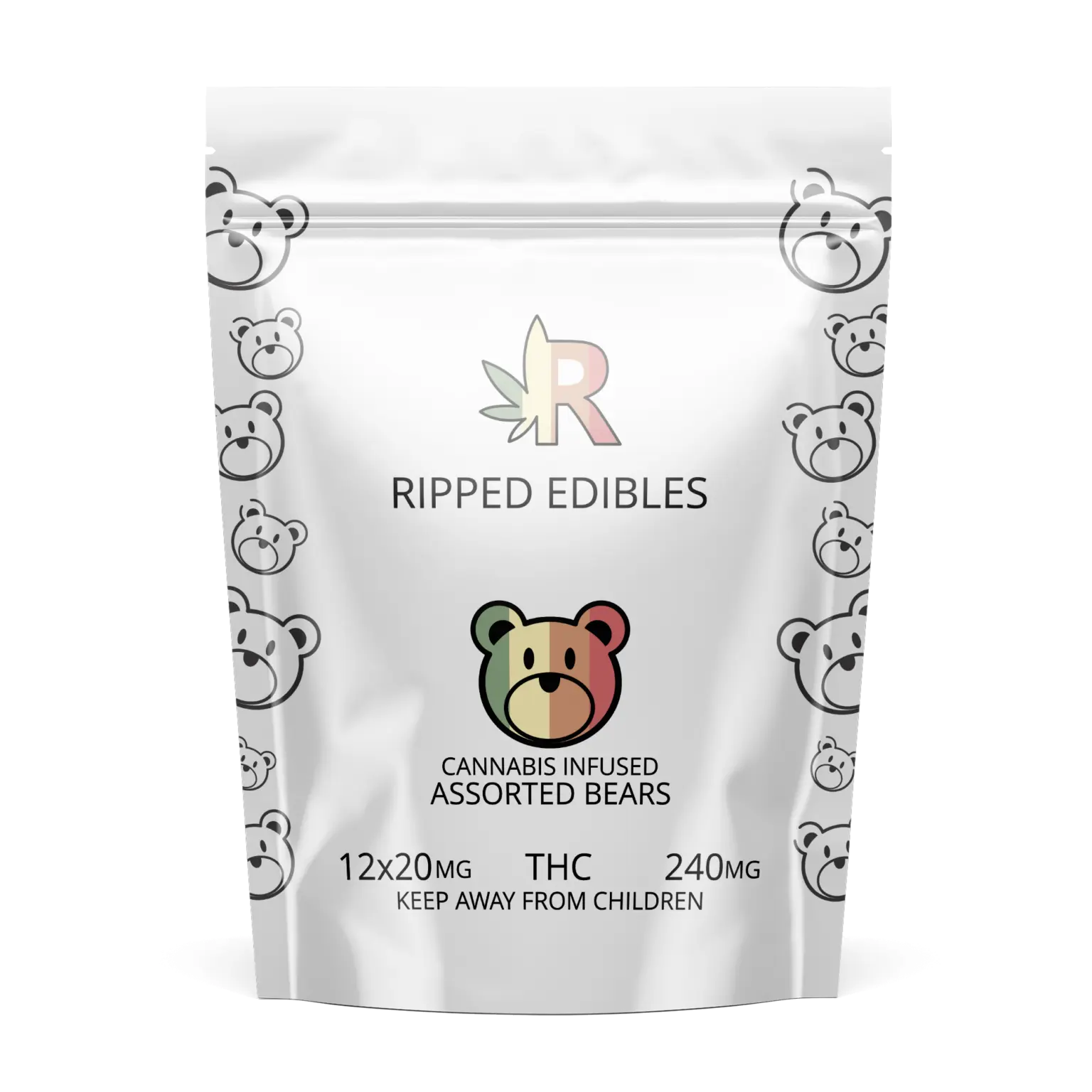 Ripped Edibles Assorted Bears mg THC Ripped Edibles Assorted Bears mg THC